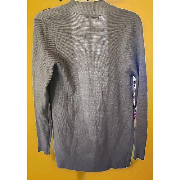 PINK CLOVER OPEN FRONT CARDIGAN SWEATER Women's Small New A119 Soft Comfy - Picture 5 of 7